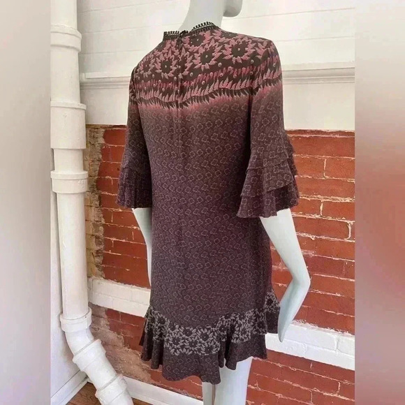 All Saints Rayen Anokhi Silk Dress - Picture 5 of 15